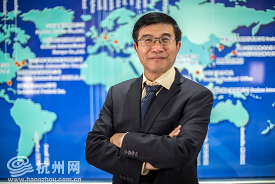 永利总站ylzz欢迎你副总裁及首席科学家的美籍华人黄宁杰在接受杭州网采访